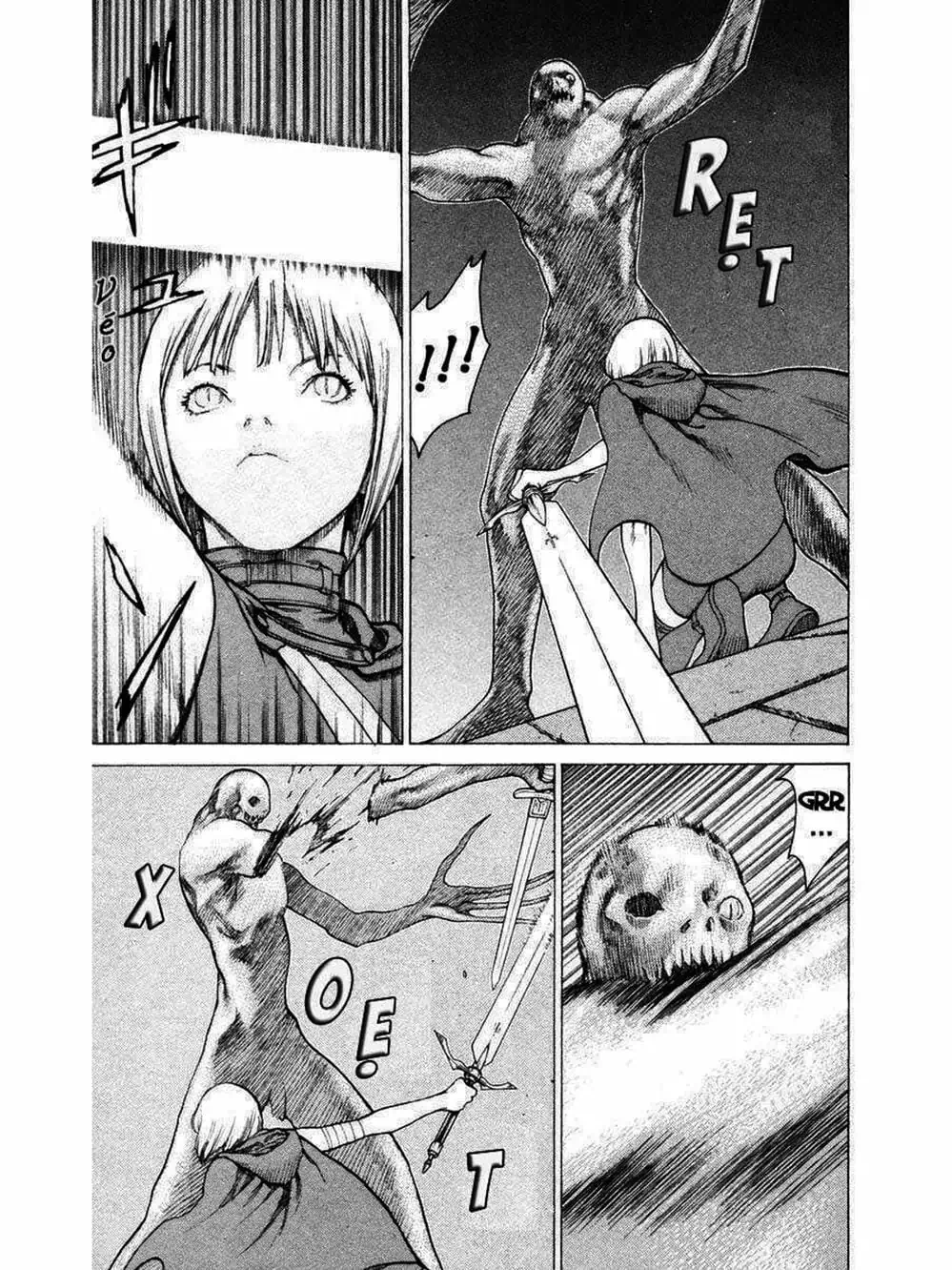 Truyện Tranh Claymore Mắt Bạc trang 4