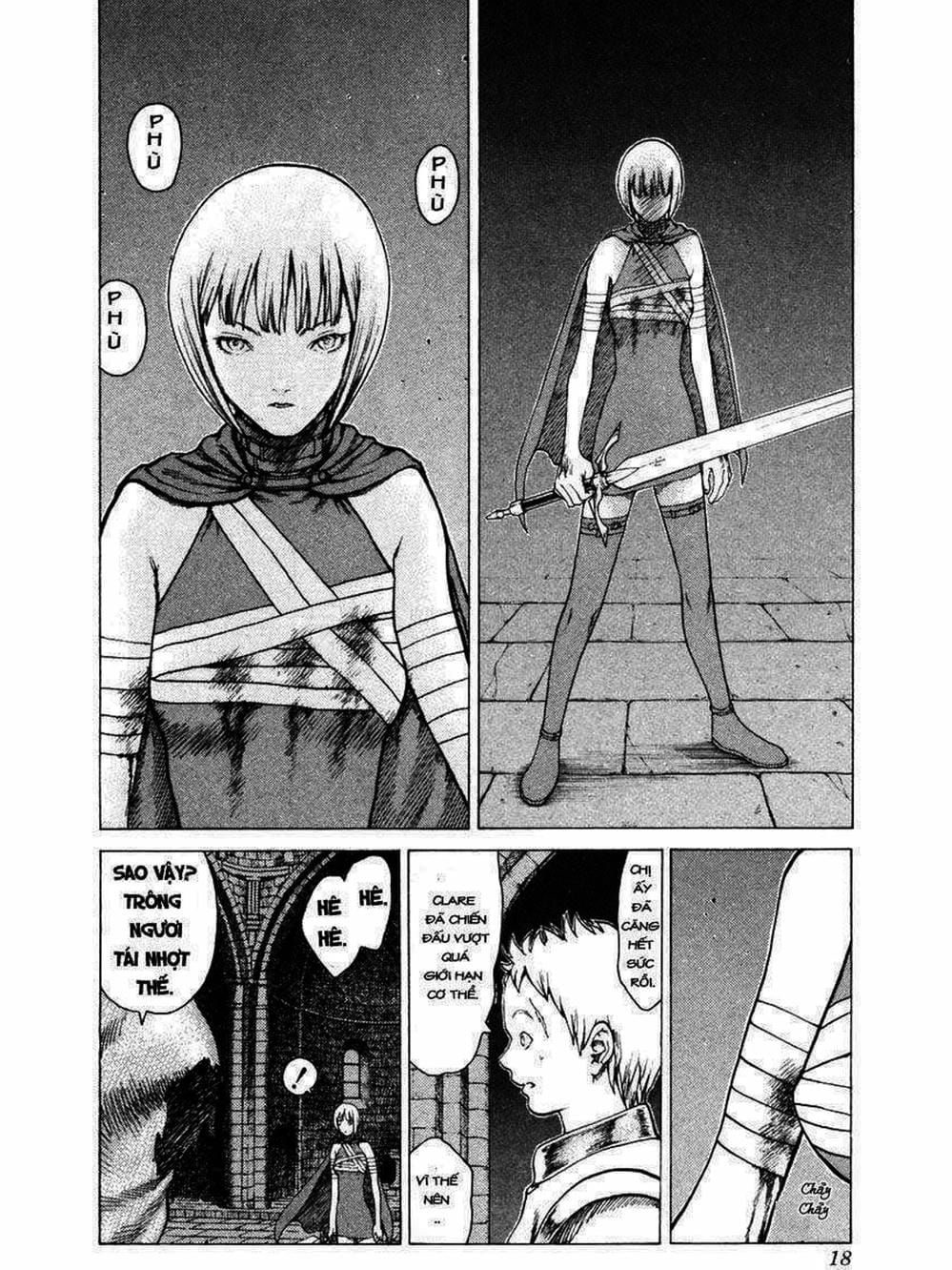 Truyện Tranh Claymore Mắt Bạc trang 4