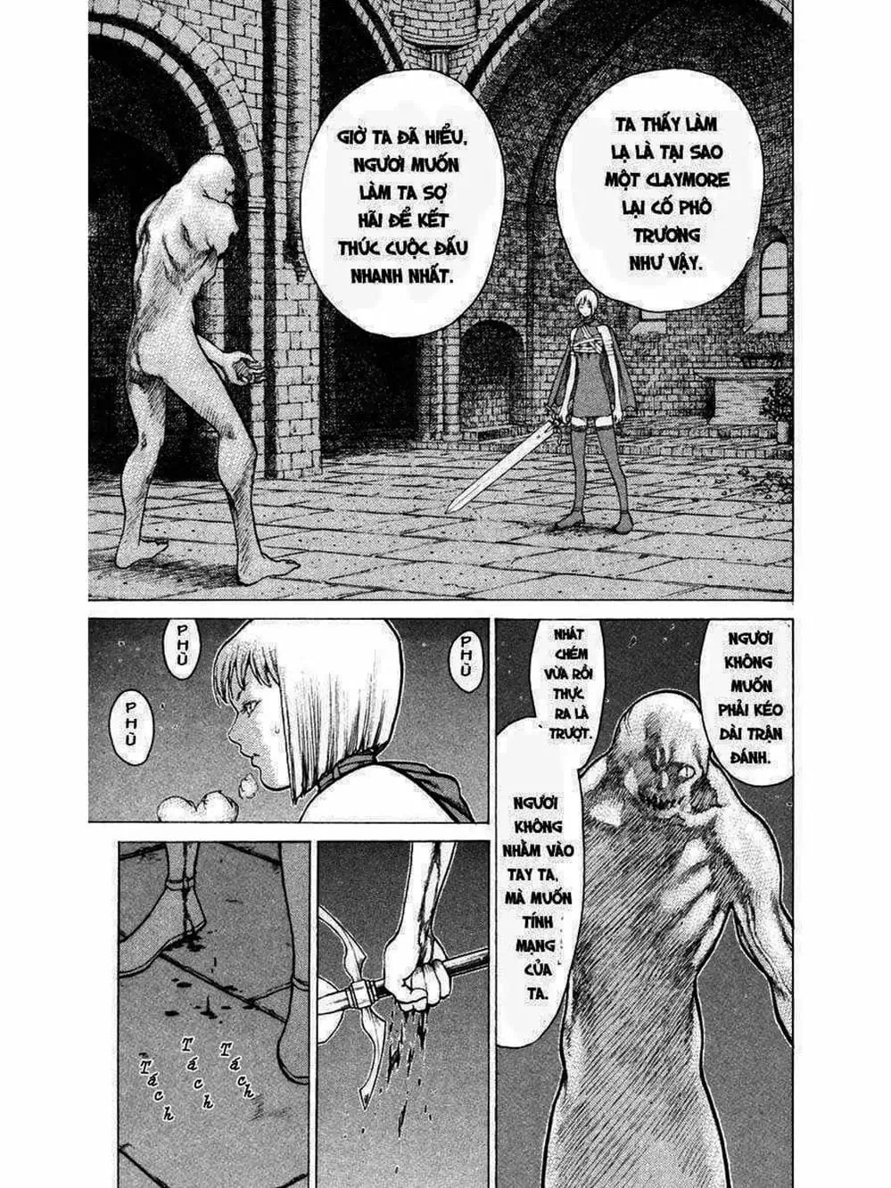 Truyện Tranh Claymore Mắt Bạc trang 4