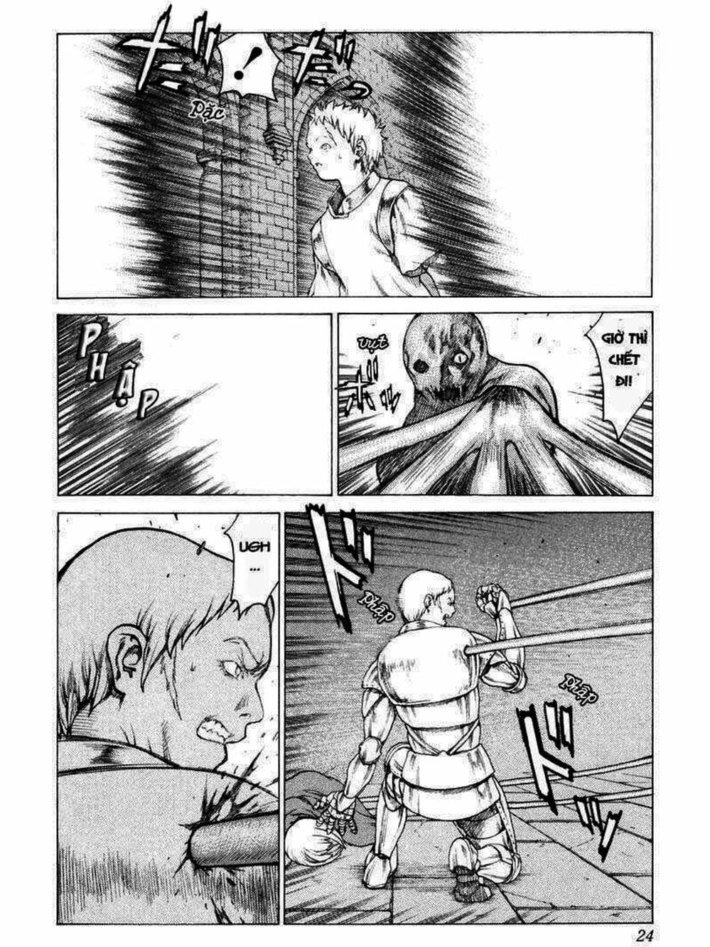 Truyện Tranh Claymore Mắt Bạc trang 4