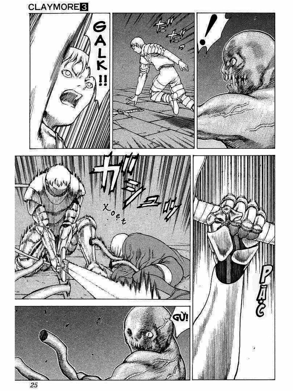 Truyện Tranh Claymore Mắt Bạc trang 4
