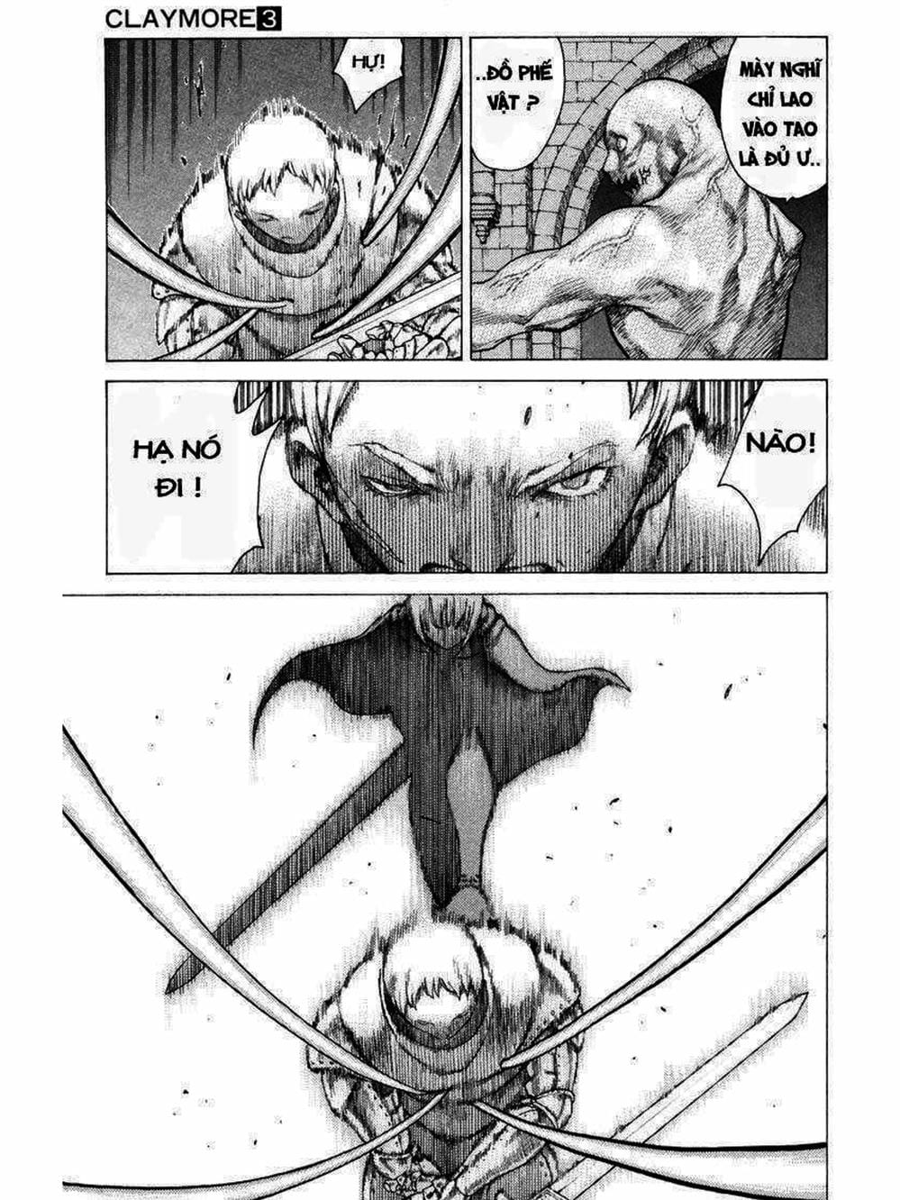 Truyện Tranh Claymore Mắt Bạc trang 4