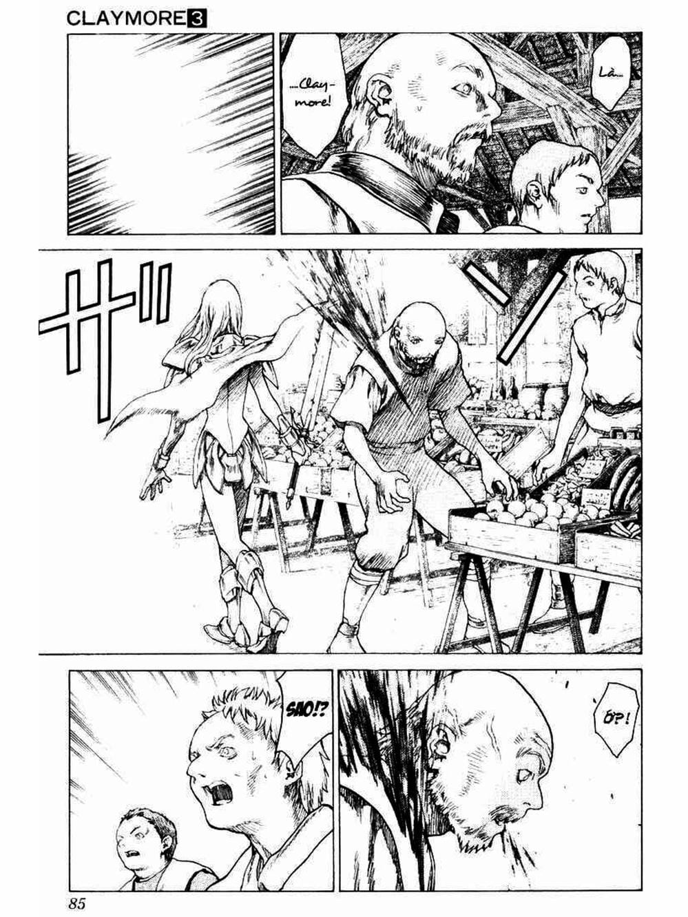 Truyện Tranh Claymore Mắt Bạc trang 4
