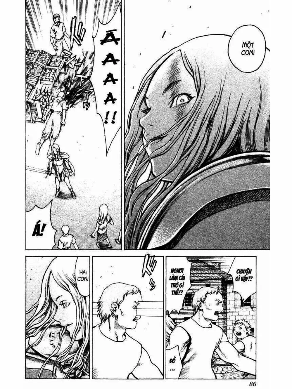 Truyện Tranh Claymore Mắt Bạc trang 4