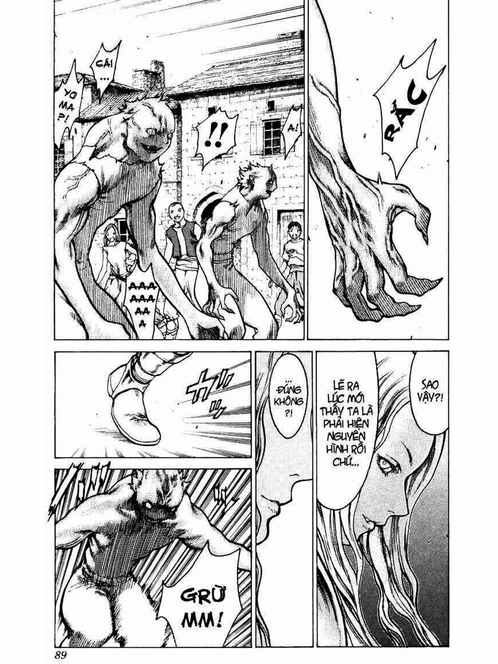 Truyện Tranh Claymore Mắt Bạc trang 4