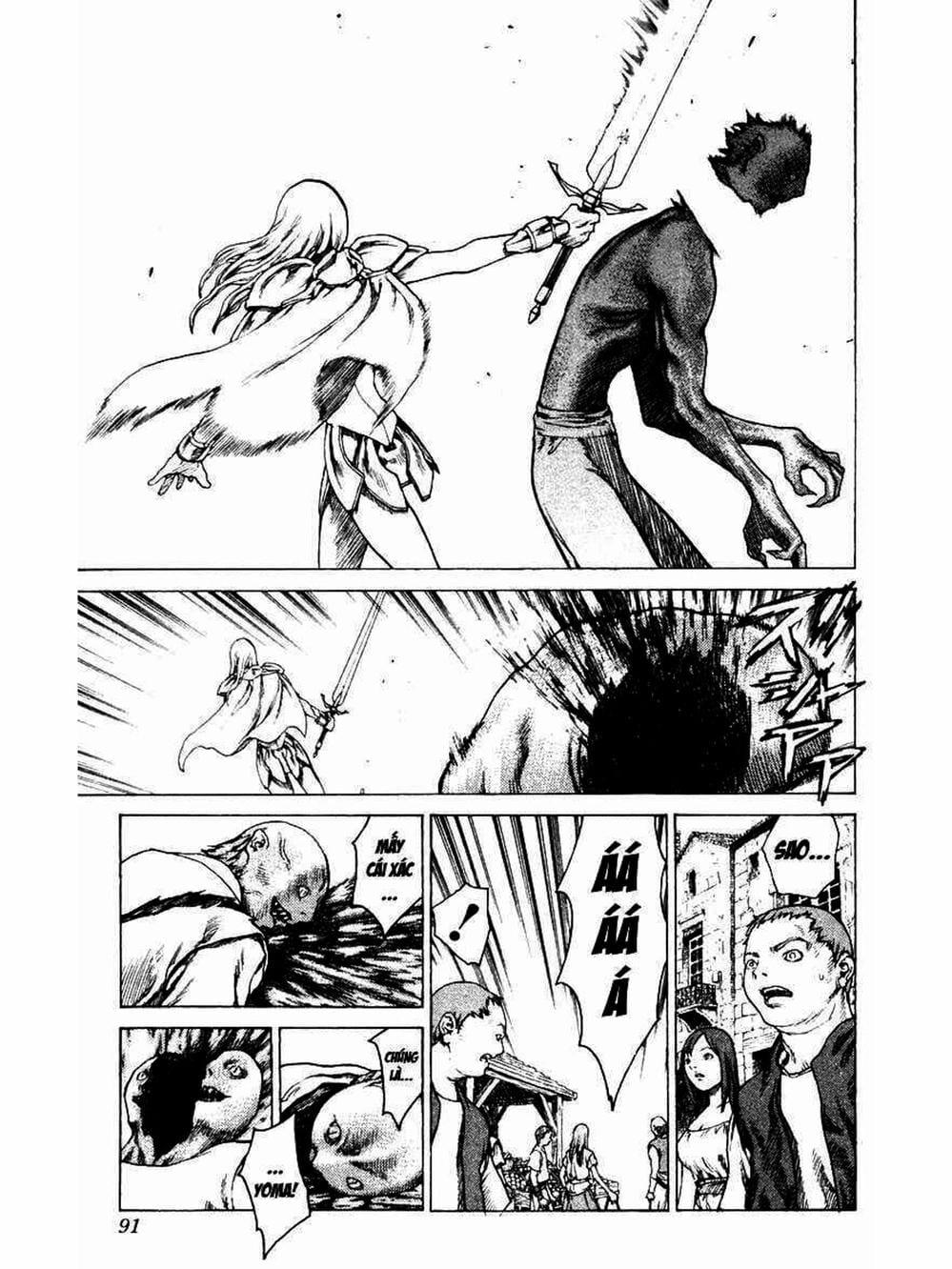 Truyện Tranh Claymore Mắt Bạc trang 4