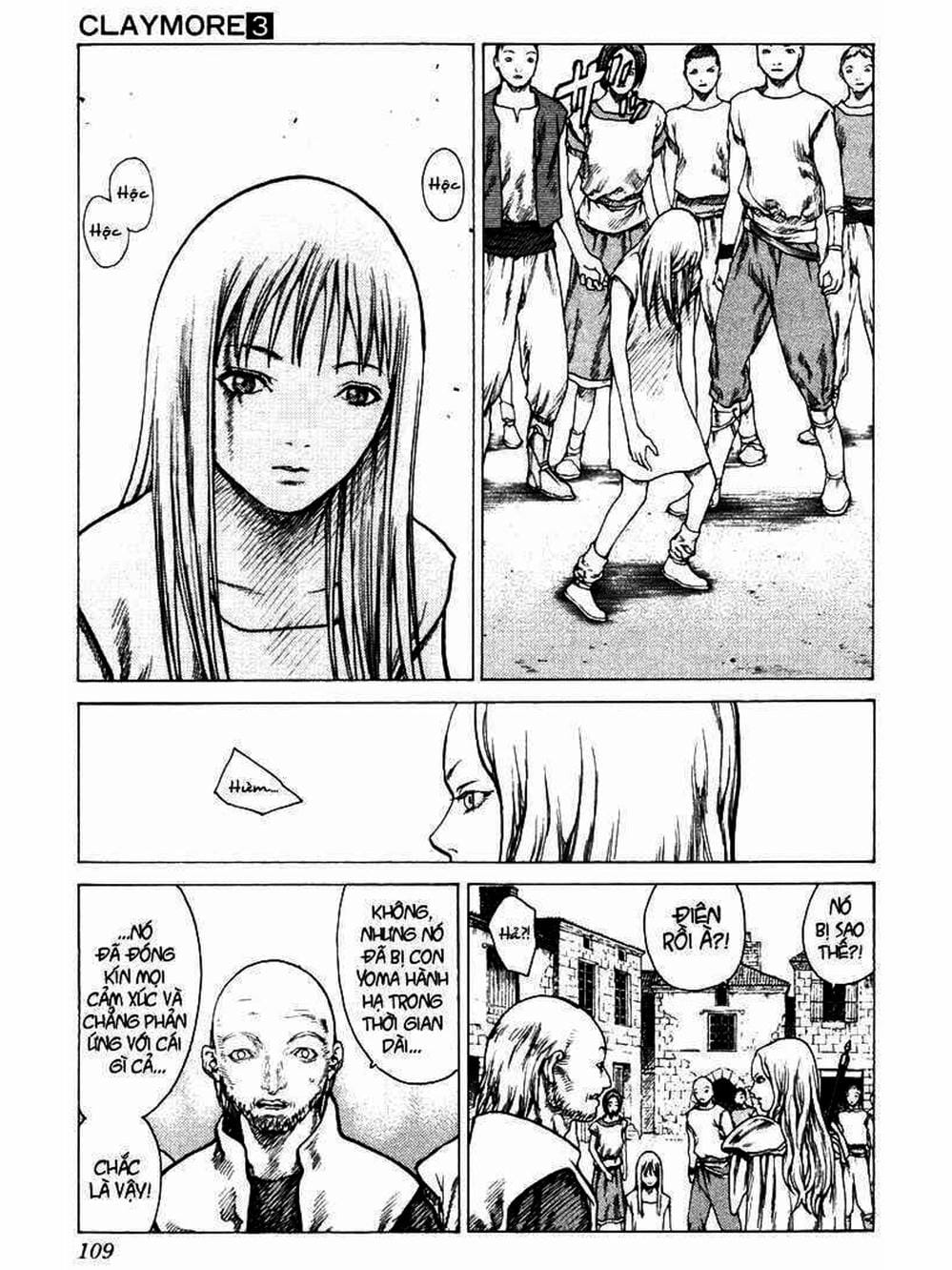 Truyện Tranh Claymore Mắt Bạc trang 4