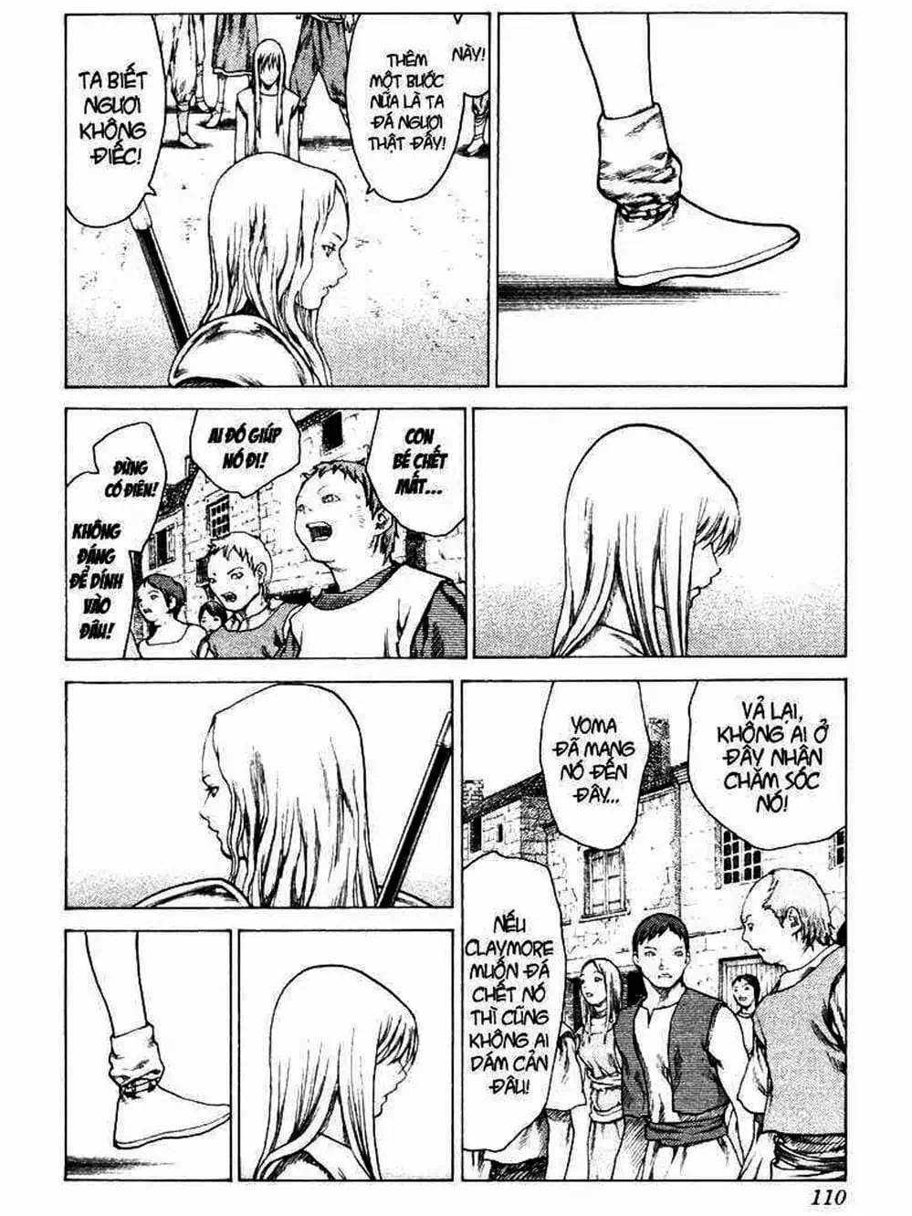 Truyện Tranh Claymore Mắt Bạc trang 4