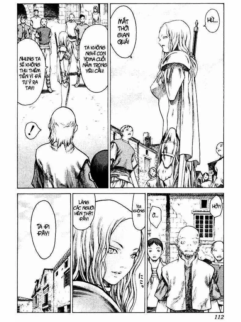 Truyện Tranh Claymore Mắt Bạc trang 4