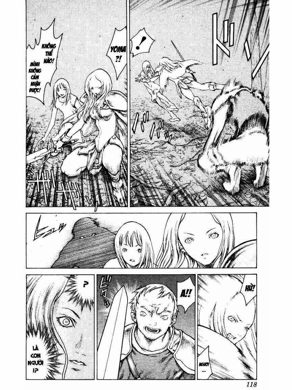 Truyện Tranh Claymore Mắt Bạc trang 4