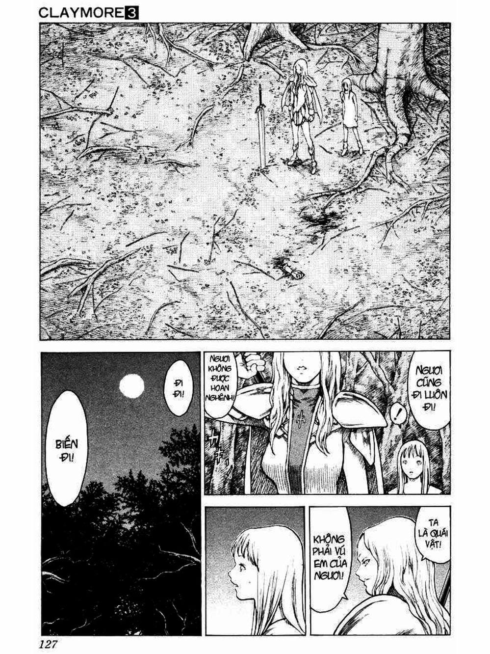 Truyện Tranh Claymore Mắt Bạc trang 4
