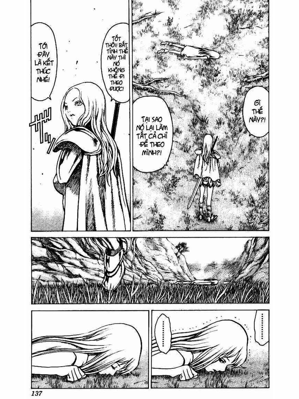 Truyện Tranh Claymore Mắt Bạc trang 4