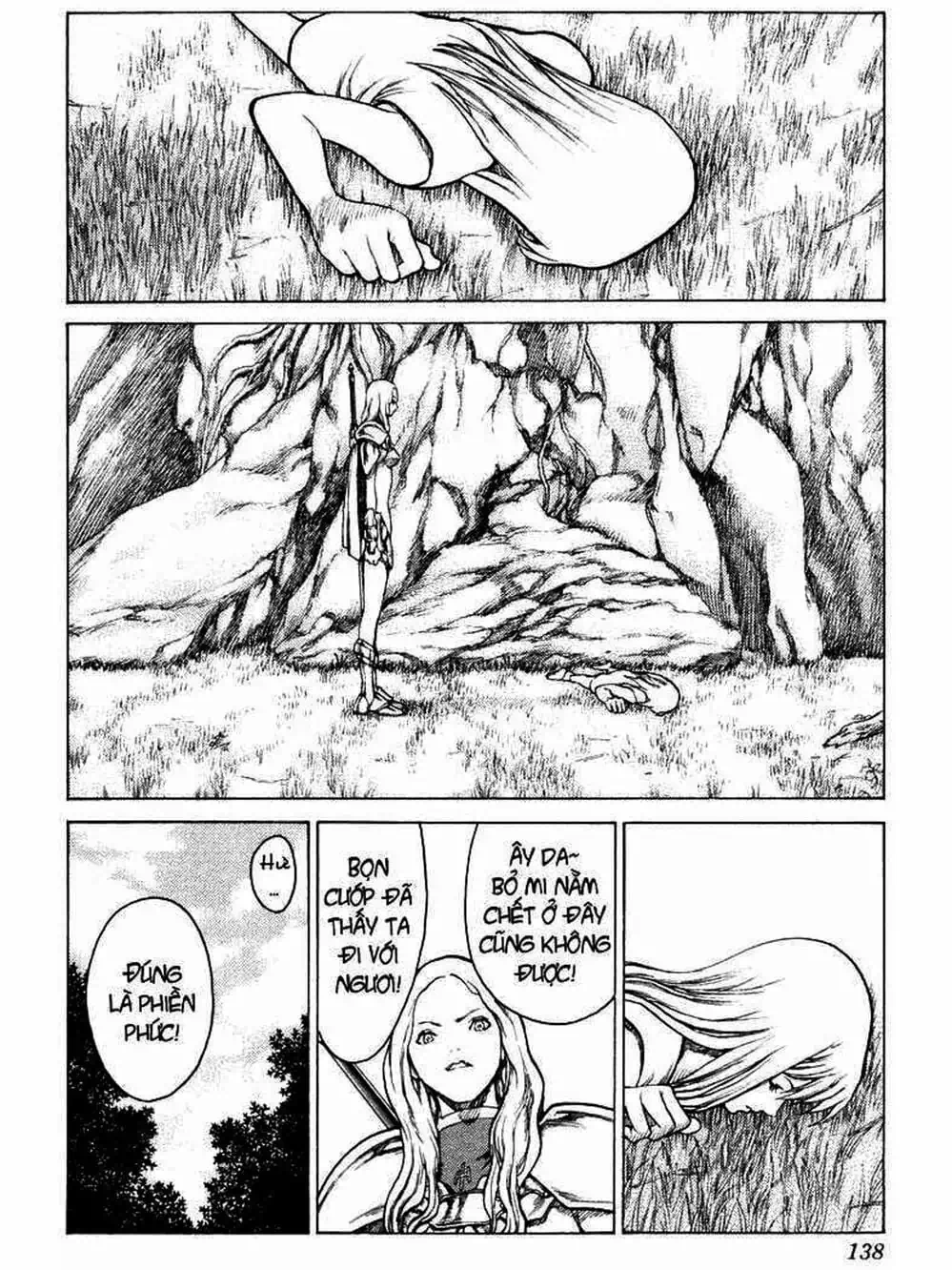 Truyện Tranh Claymore Mắt Bạc trang 4