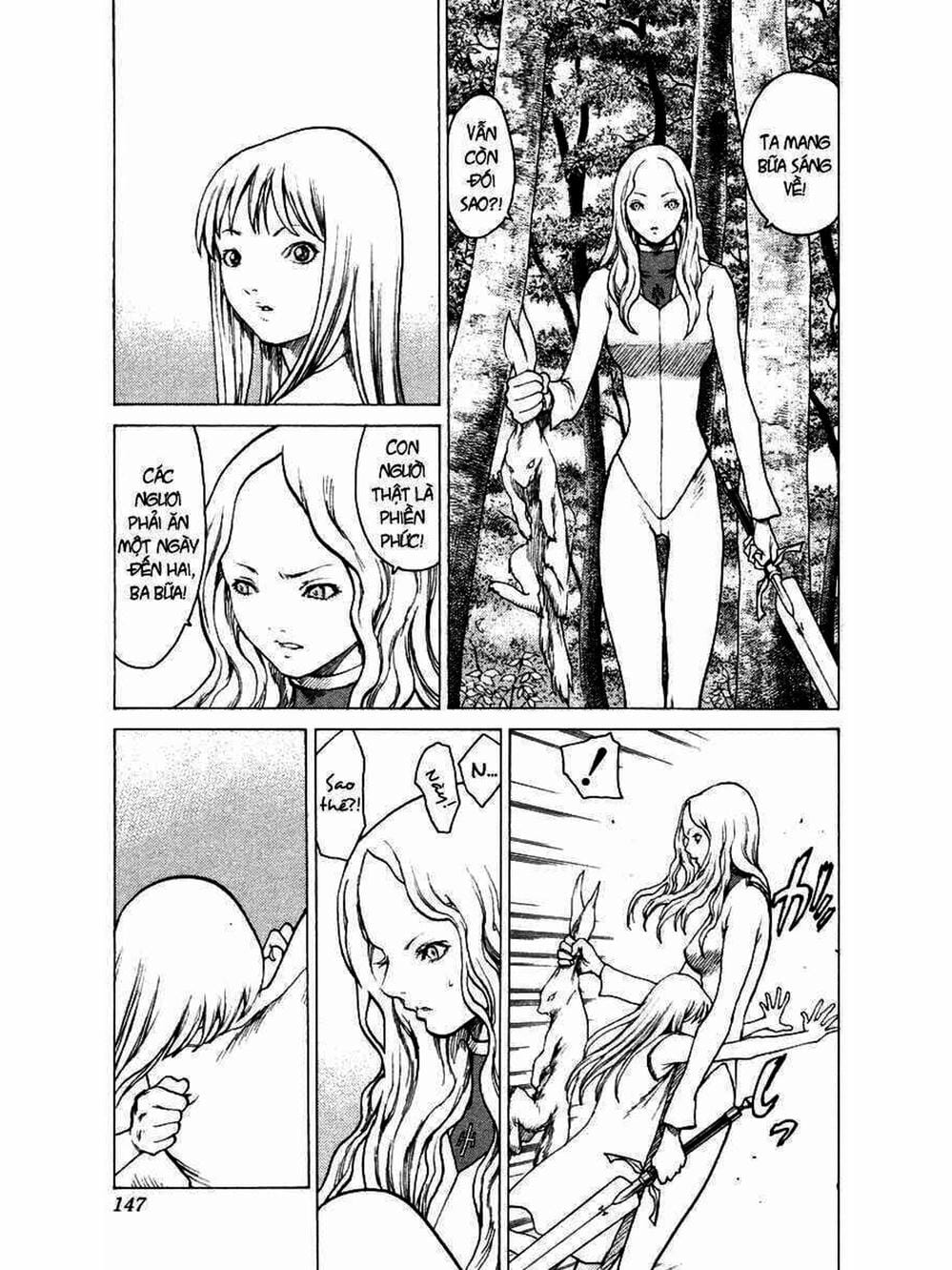Truyện Tranh Claymore Mắt Bạc trang 4