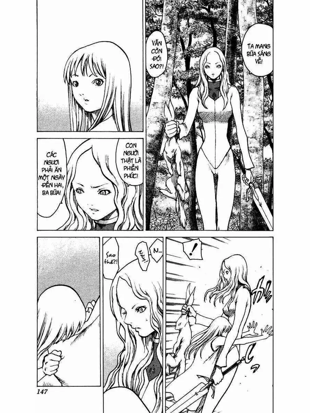 Truyện Tranh Claymore Mắt Bạc trang 4