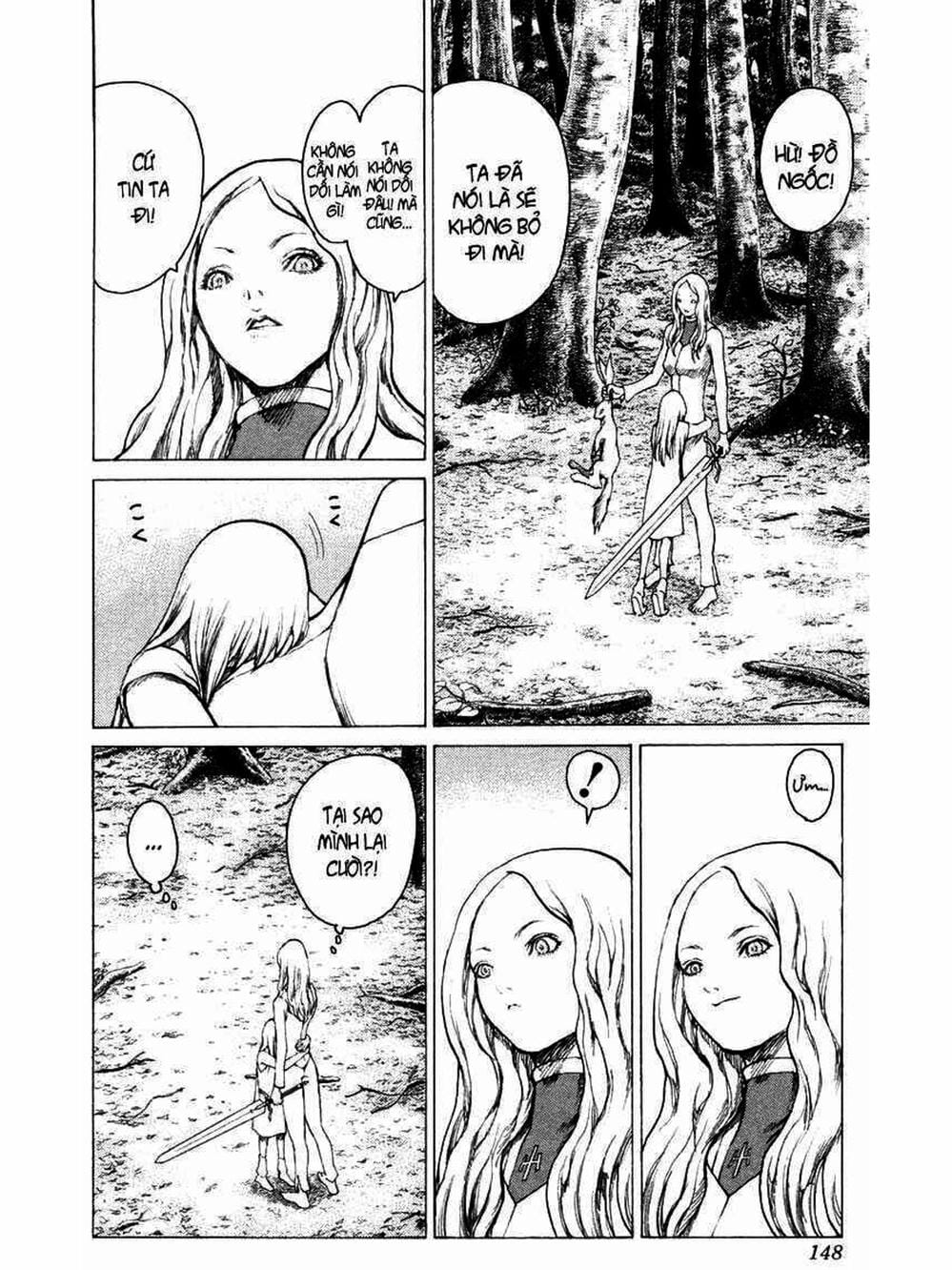 Truyện Tranh Claymore Mắt Bạc trang 4