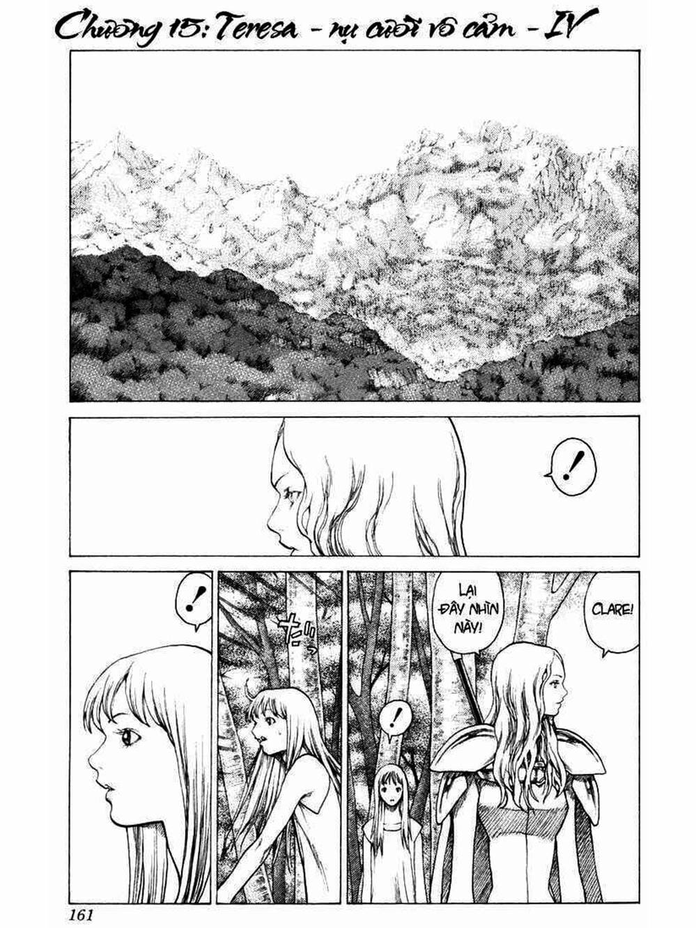 Truyện Tranh Claymore Mắt Bạc trang 4