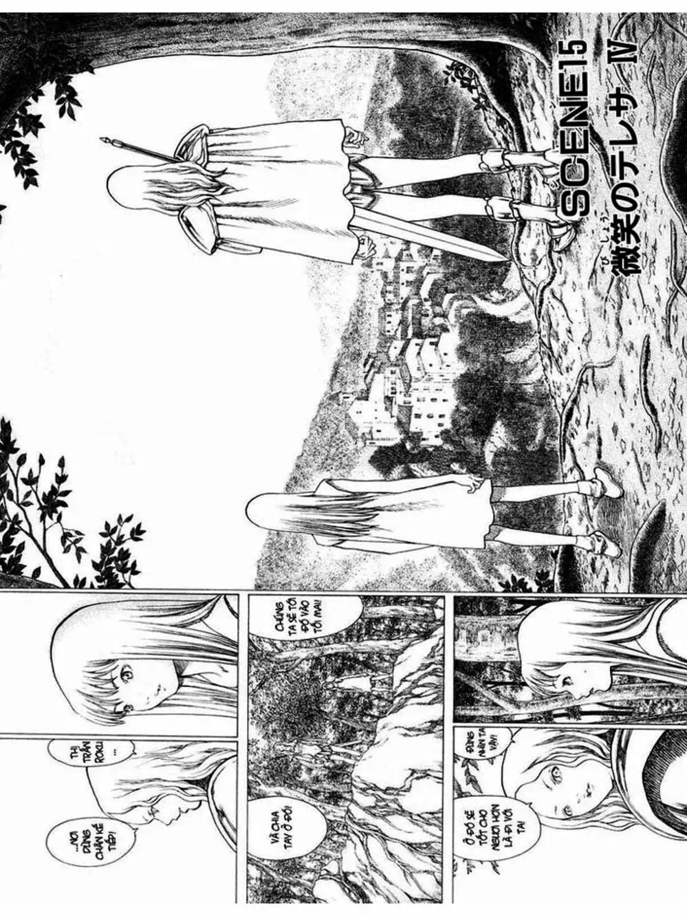 Truyện Tranh Claymore Mắt Bạc trang 4