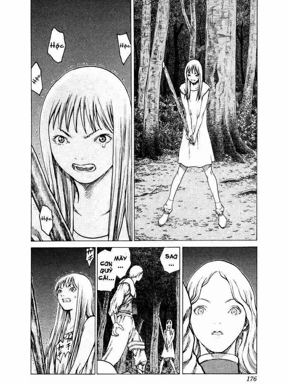 Truyện Tranh Claymore Mắt Bạc trang 4