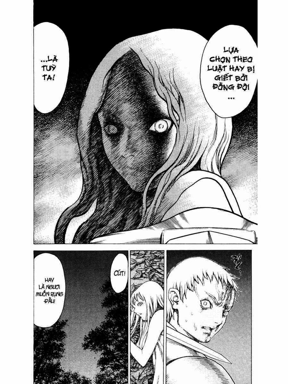 Truyện Tranh Claymore Mắt Bạc trang 4