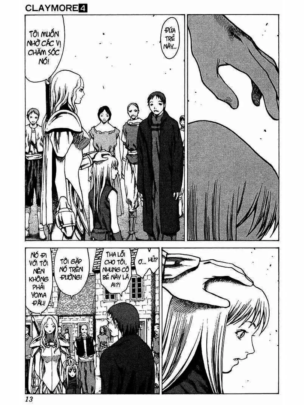 Truyện Tranh Claymore Mắt Bạc trang 4