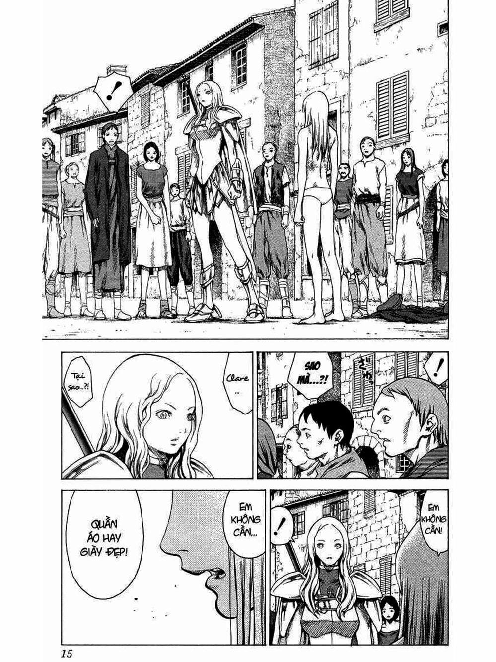 Truyện Tranh Claymore Mắt Bạc trang 4