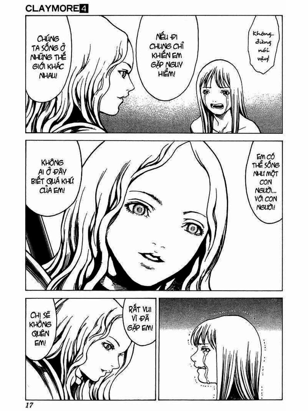 Truyện Tranh Claymore Mắt Bạc trang 4