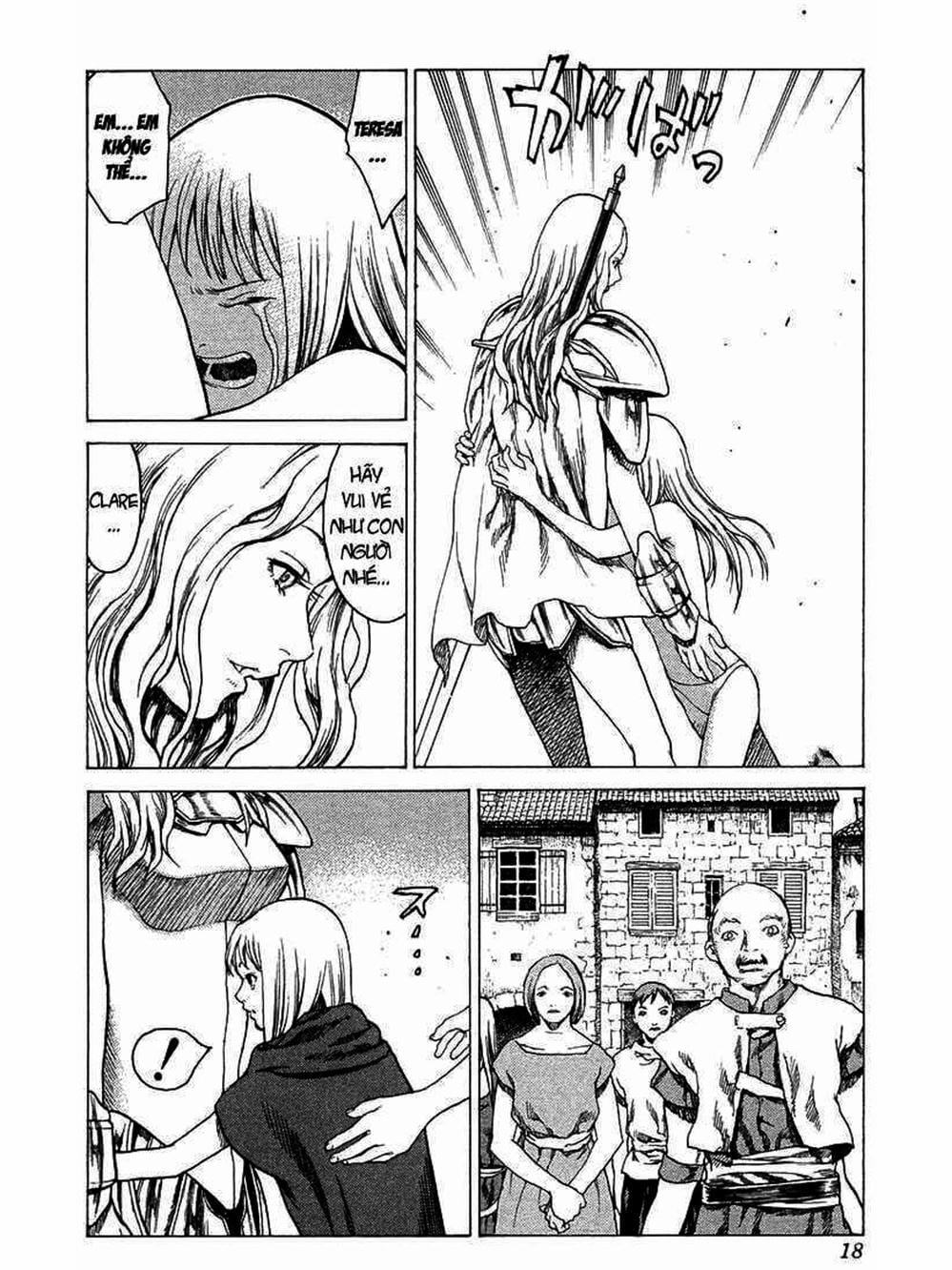 Truyện Tranh Claymore Mắt Bạc trang 4