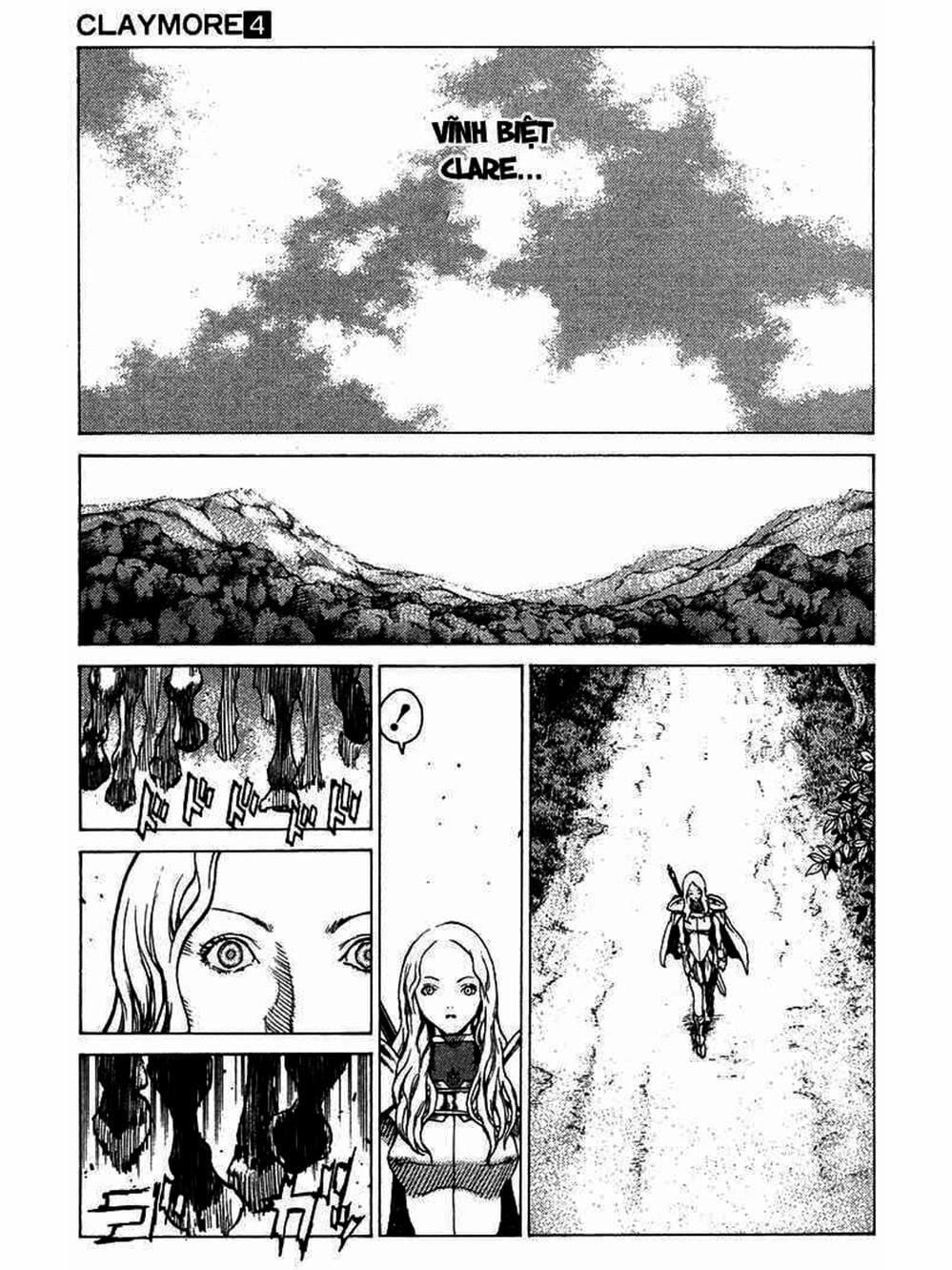 Truyện Tranh Claymore Mắt Bạc trang 4