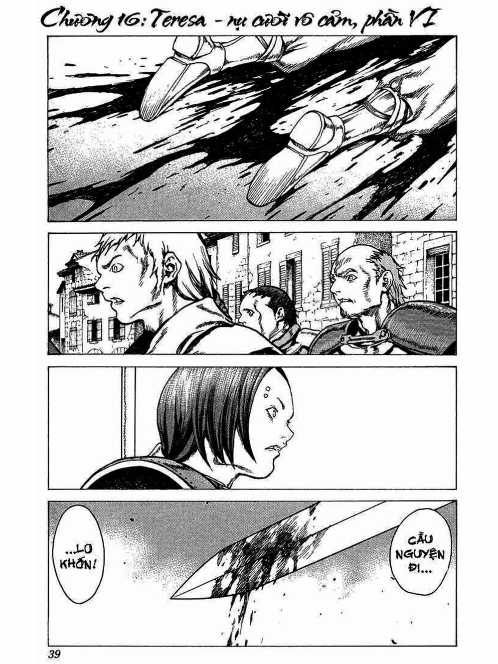 Truyện Tranh Claymore Mắt Bạc trang 4