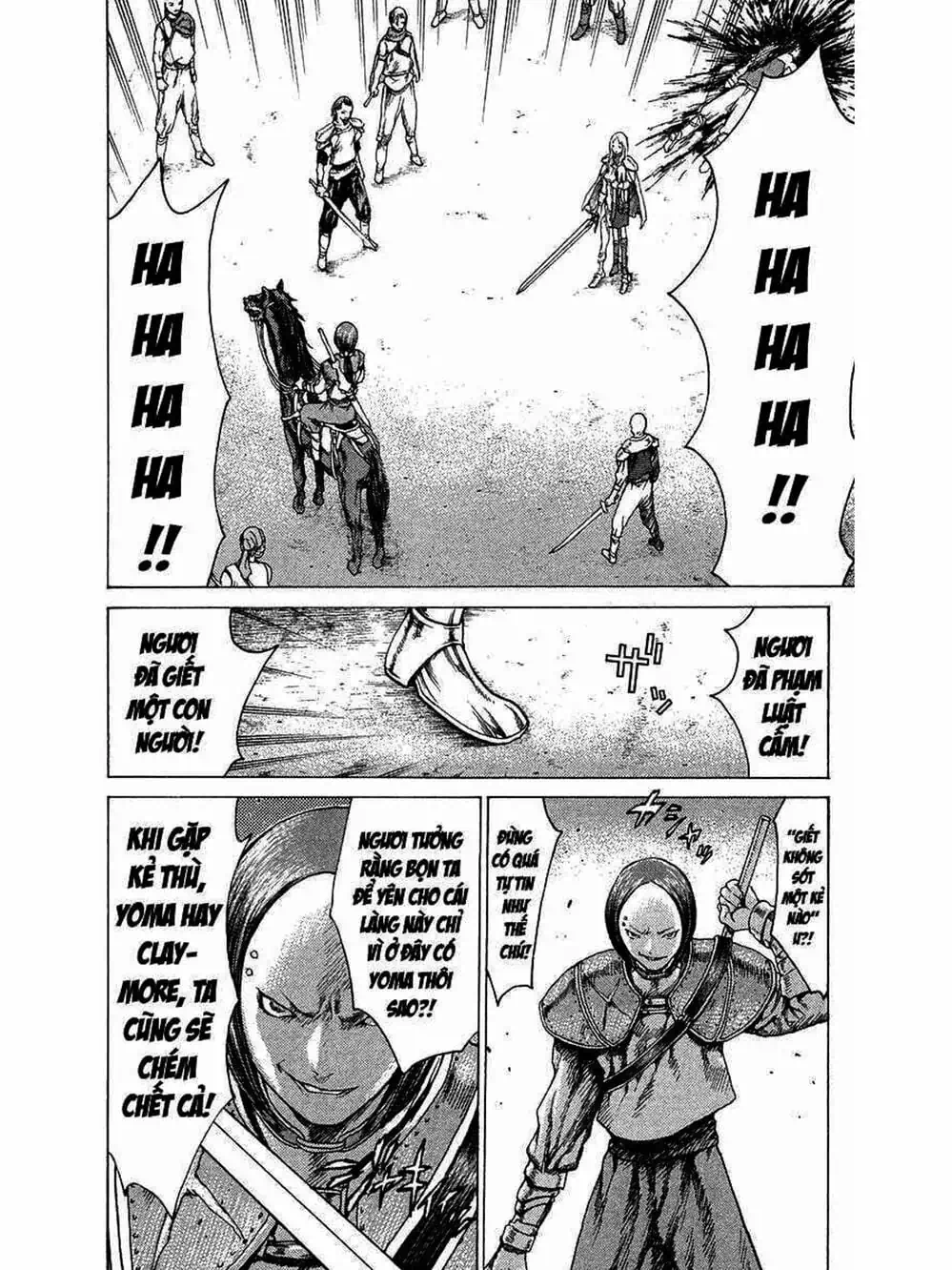 Truyện Tranh Claymore Mắt Bạc trang 4