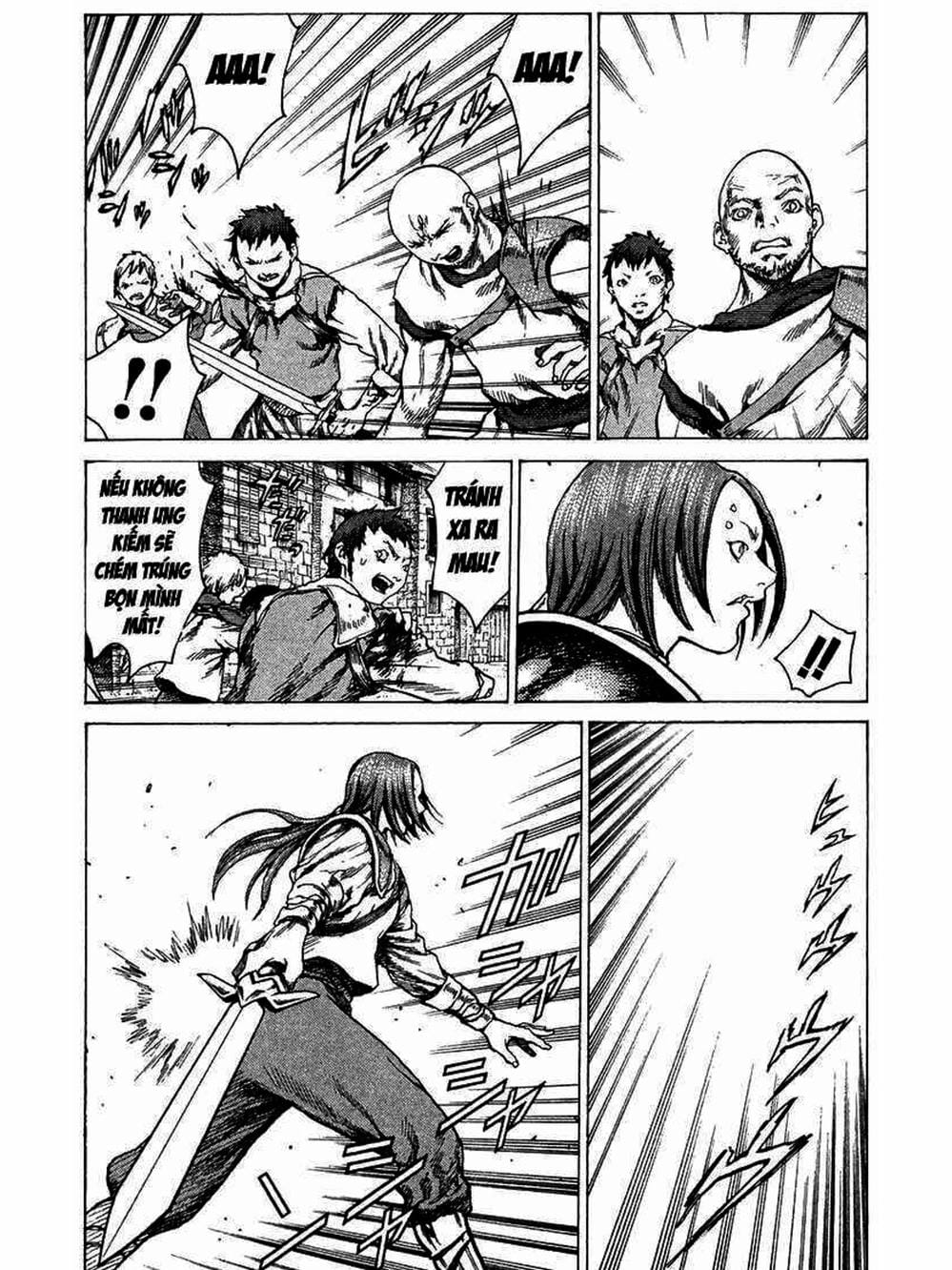 Truyện Tranh Claymore Mắt Bạc trang 4