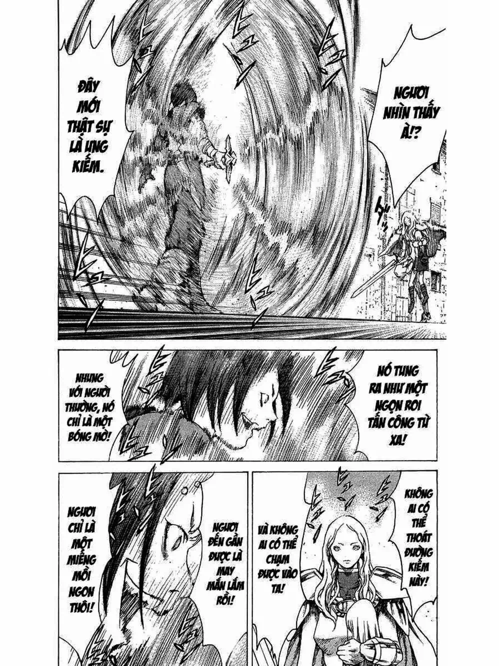 Truyện Tranh Claymore Mắt Bạc trang 4