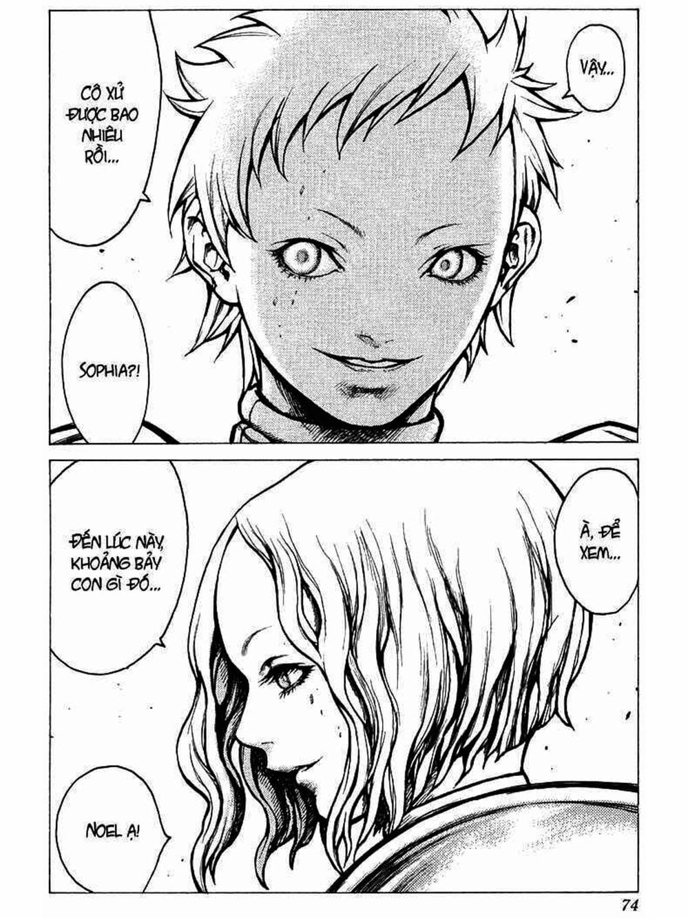 Truyện Tranh Claymore Mắt Bạc trang 4