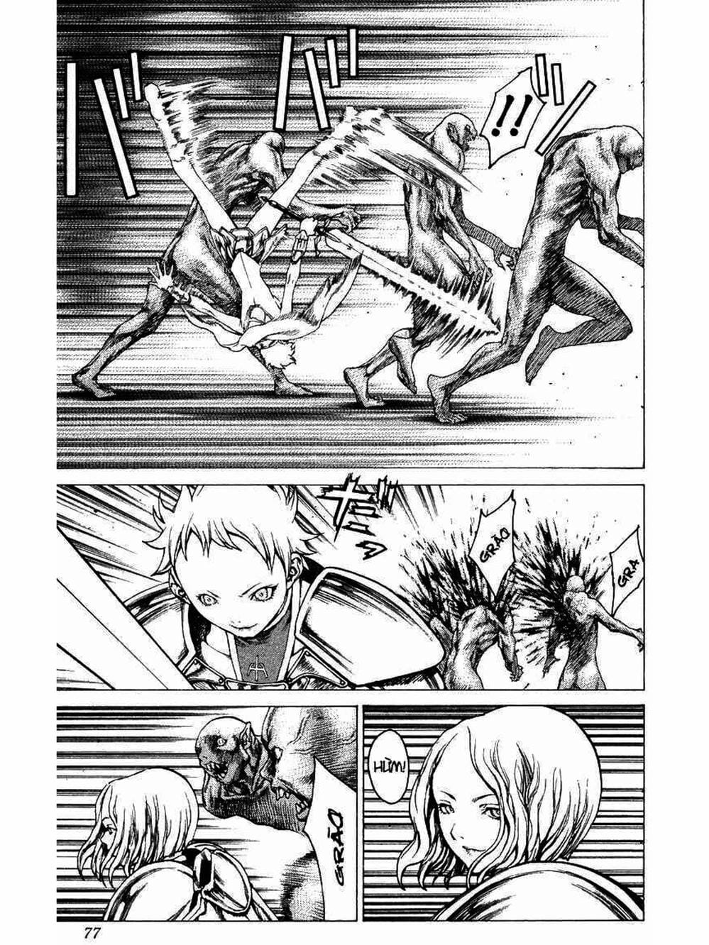 Truyện Tranh Claymore Mắt Bạc trang 4