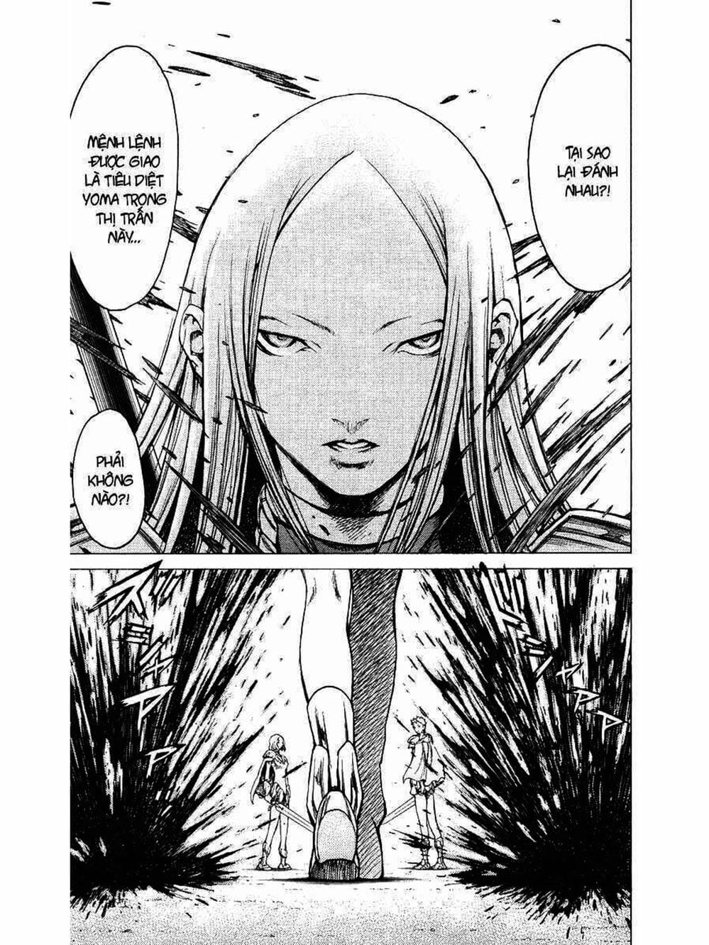 Truyện Tranh Claymore Mắt Bạc trang 4