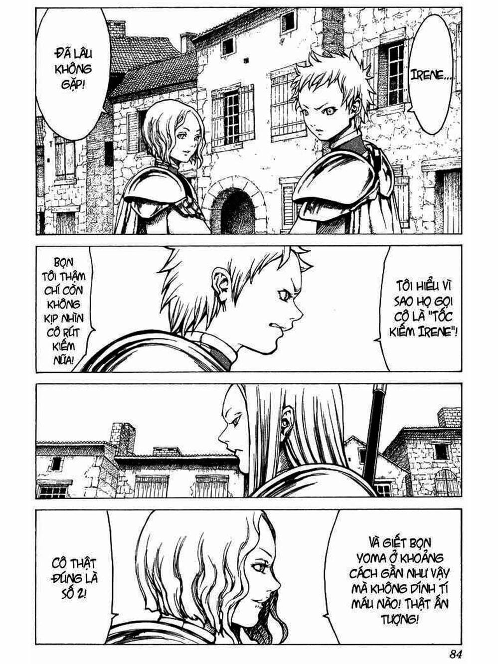 Truyện Tranh Claymore Mắt Bạc trang 4