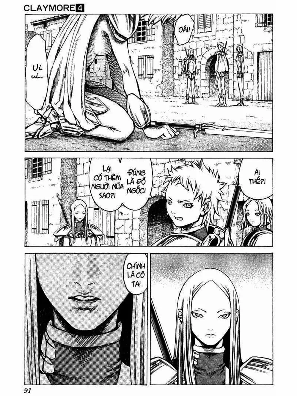 Truyện Tranh Claymore Mắt Bạc trang 4