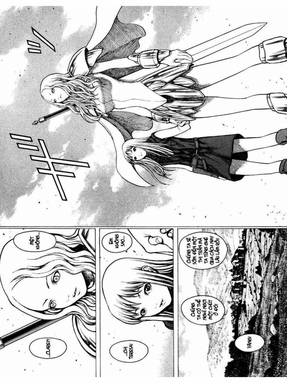 Truyện Tranh Claymore Mắt Bạc trang 4