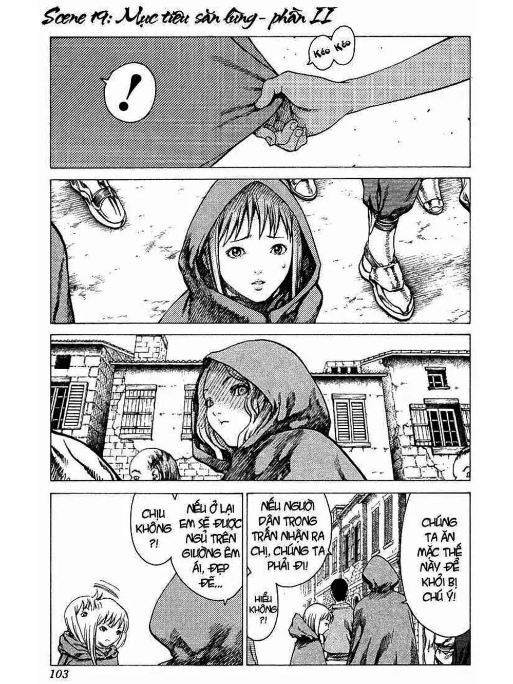 Truyện Tranh Claymore Mắt Bạc trang 4