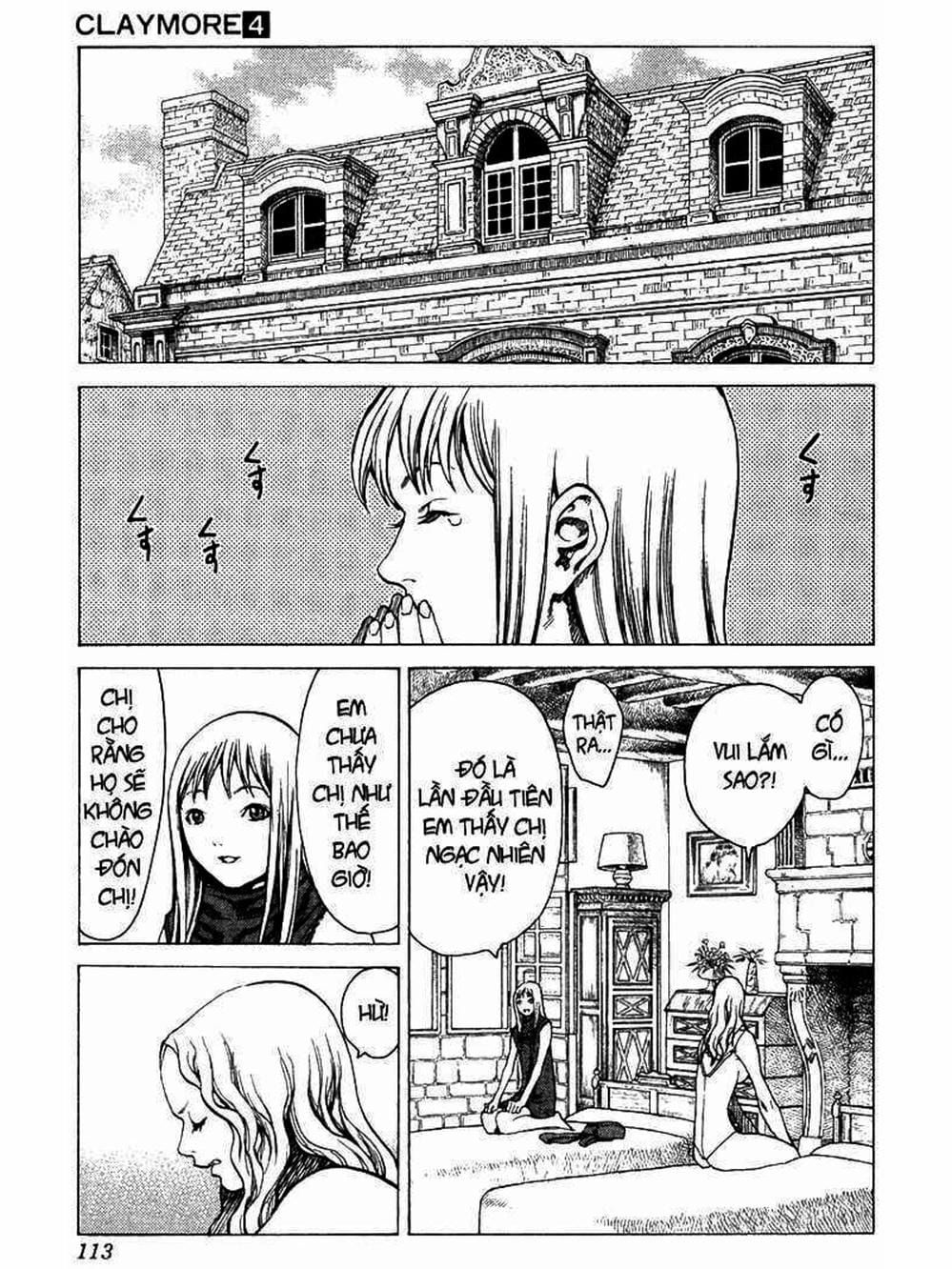 Truyện Tranh Claymore Mắt Bạc trang 4