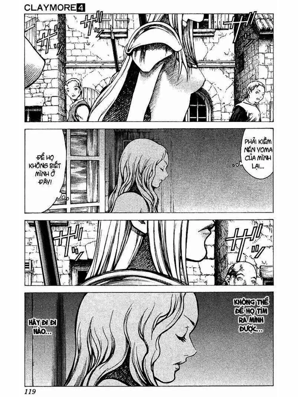 Truyện Tranh Claymore Mắt Bạc trang 4