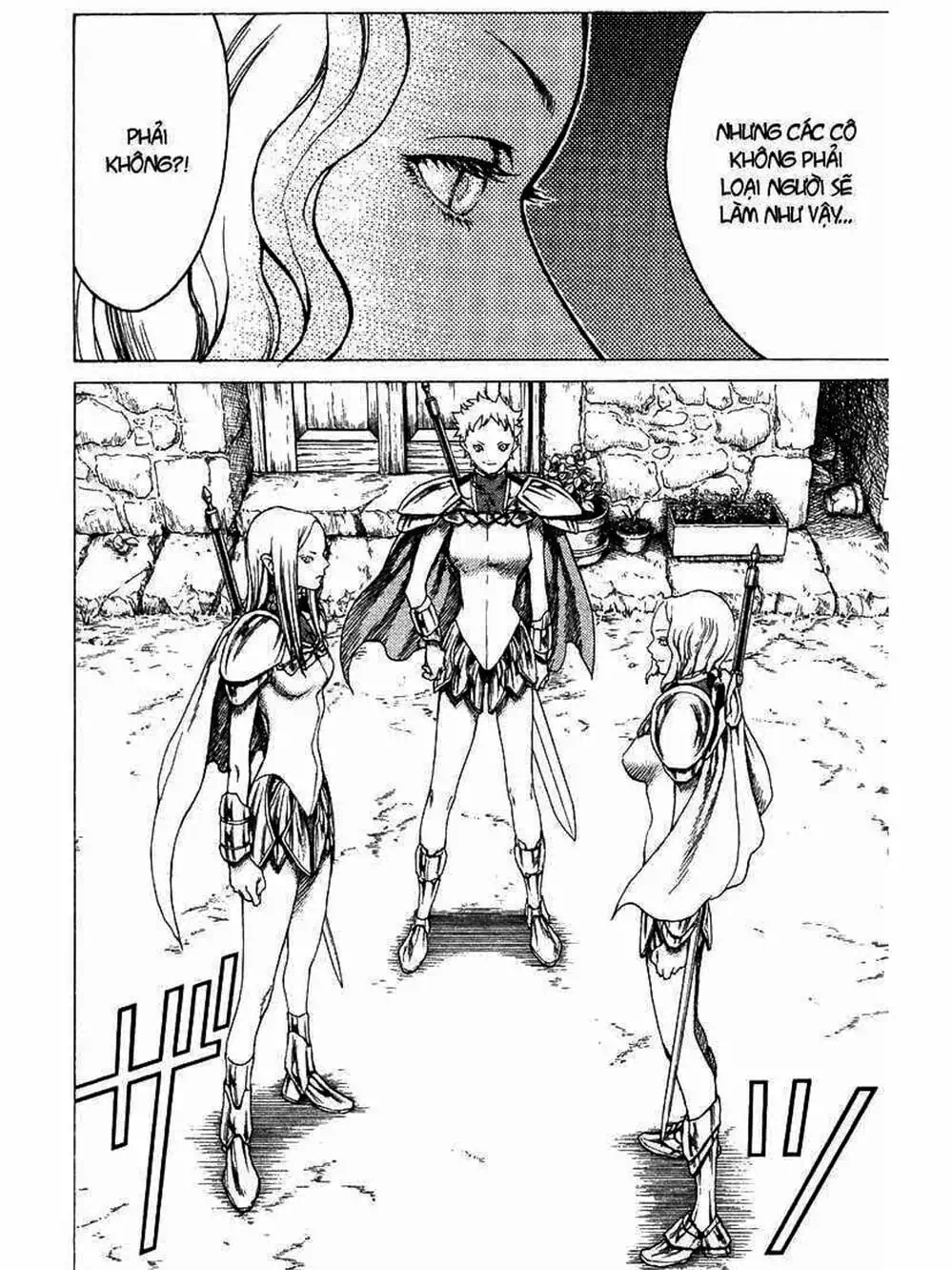 Truyện Tranh Claymore Mắt Bạc trang 4