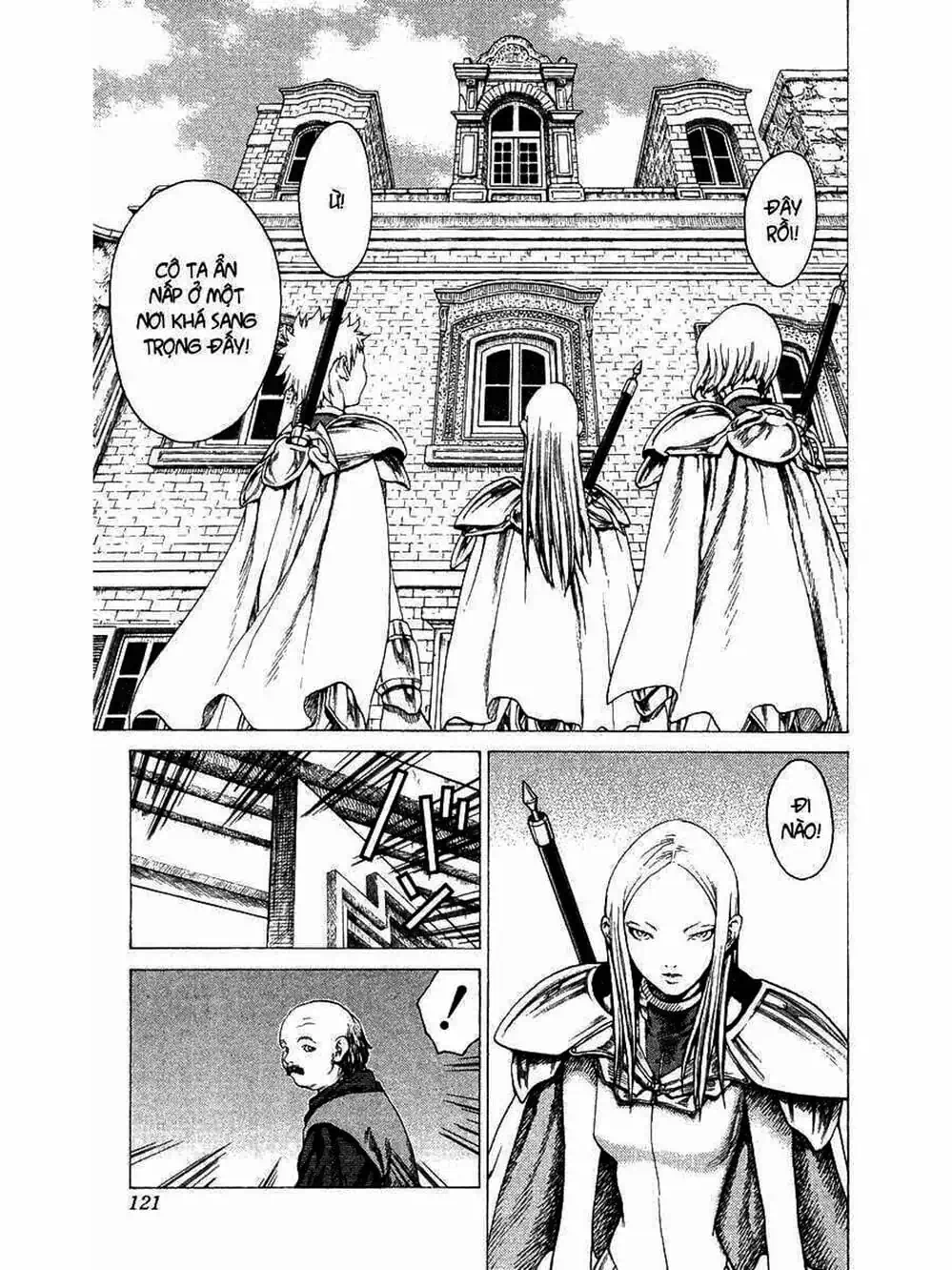 Truyện Tranh Claymore Mắt Bạc trang 4