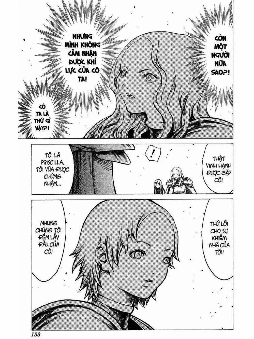 Truyện Tranh Claymore Mắt Bạc trang 4