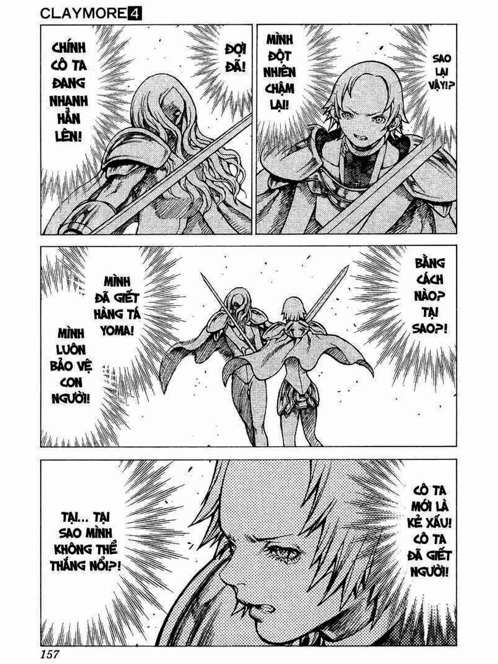 Truyện Tranh Claymore Mắt Bạc trang 4