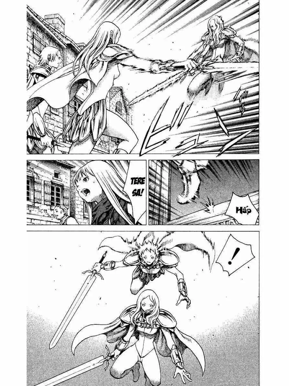 Truyện Tranh Claymore Mắt Bạc trang 4