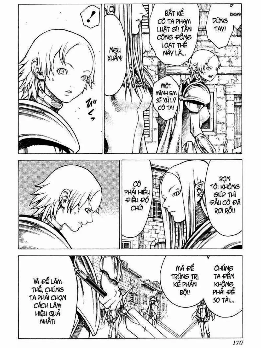 Truyện Tranh Claymore Mắt Bạc trang 4