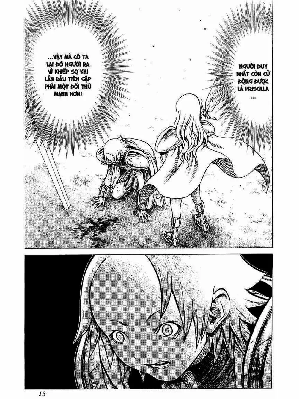 Truyện Tranh Claymore Mắt Bạc trang 4