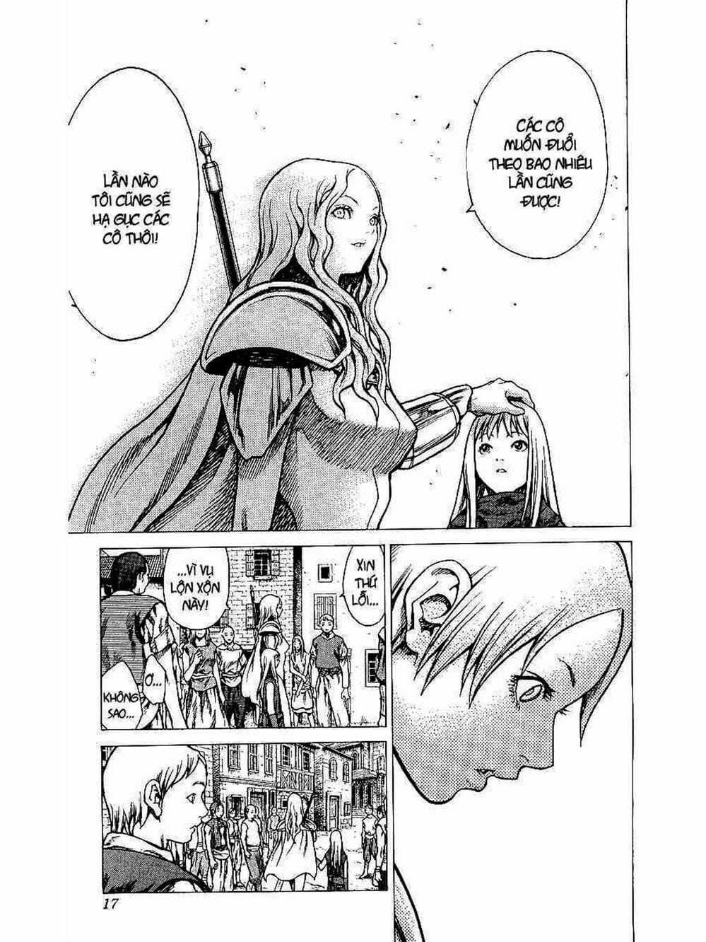 Truyện Tranh Claymore Mắt Bạc trang 4